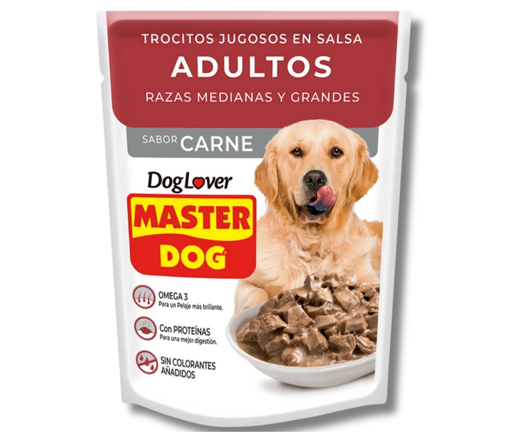 Master Dog Trocitos Adulto 100gr