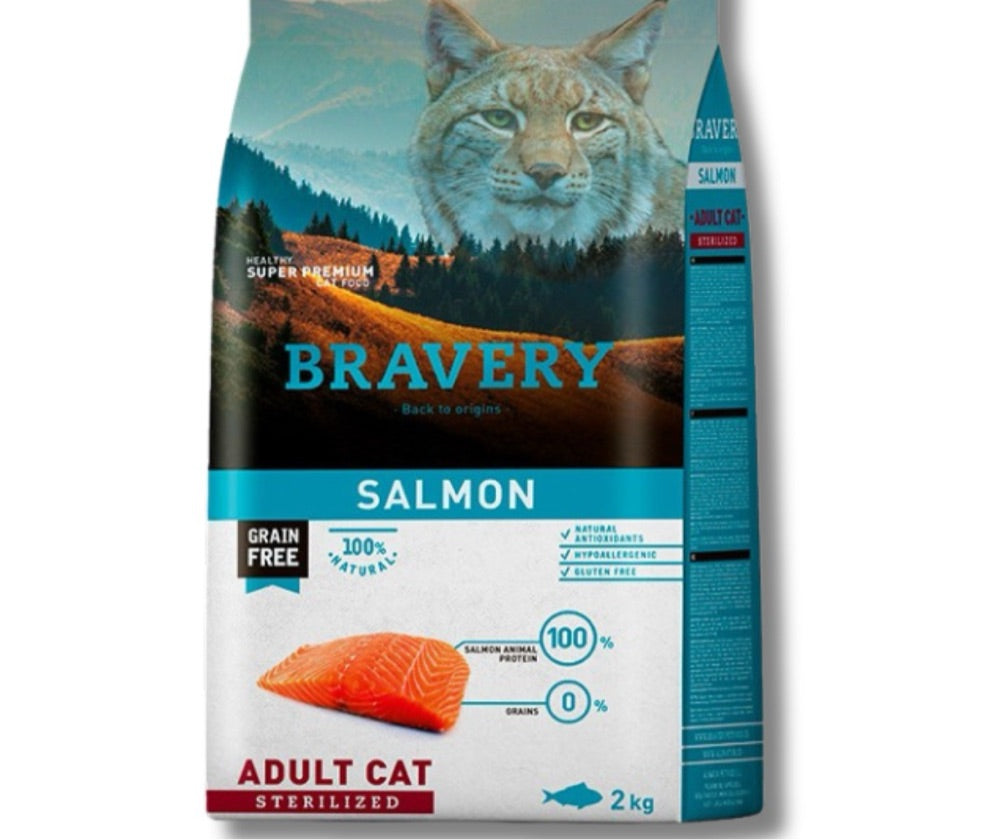 Bravery Salmon Cat Sterilized 7kg