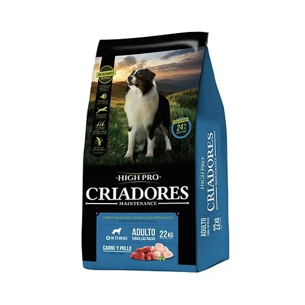 Criadores High Pro Adulto 22kg