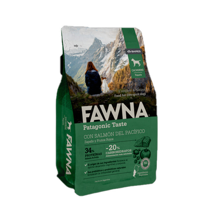 Fawna Patagonic Taste Cachorro Pequeño Salmón del Pacífico 3kg