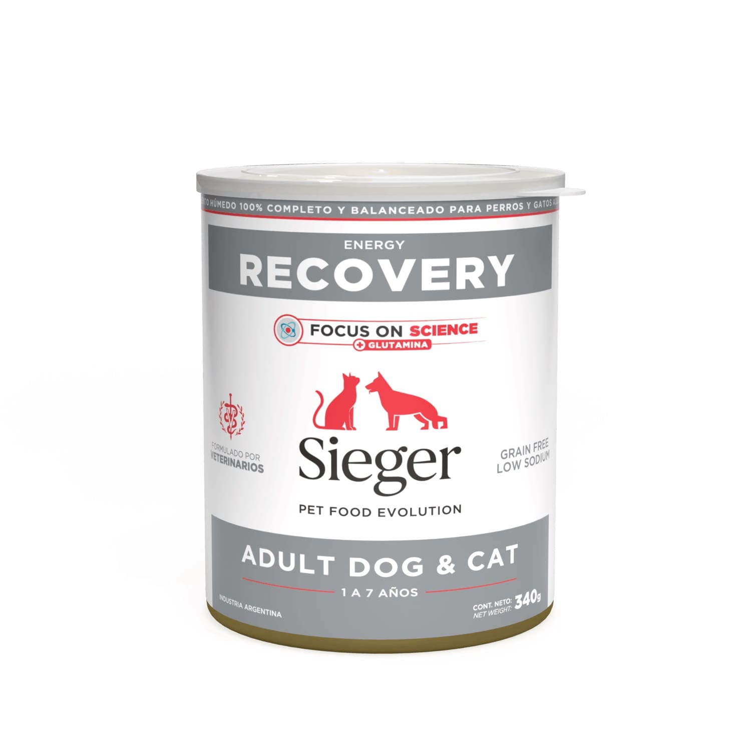 Sieger Recovery Gato & Perro 340 g