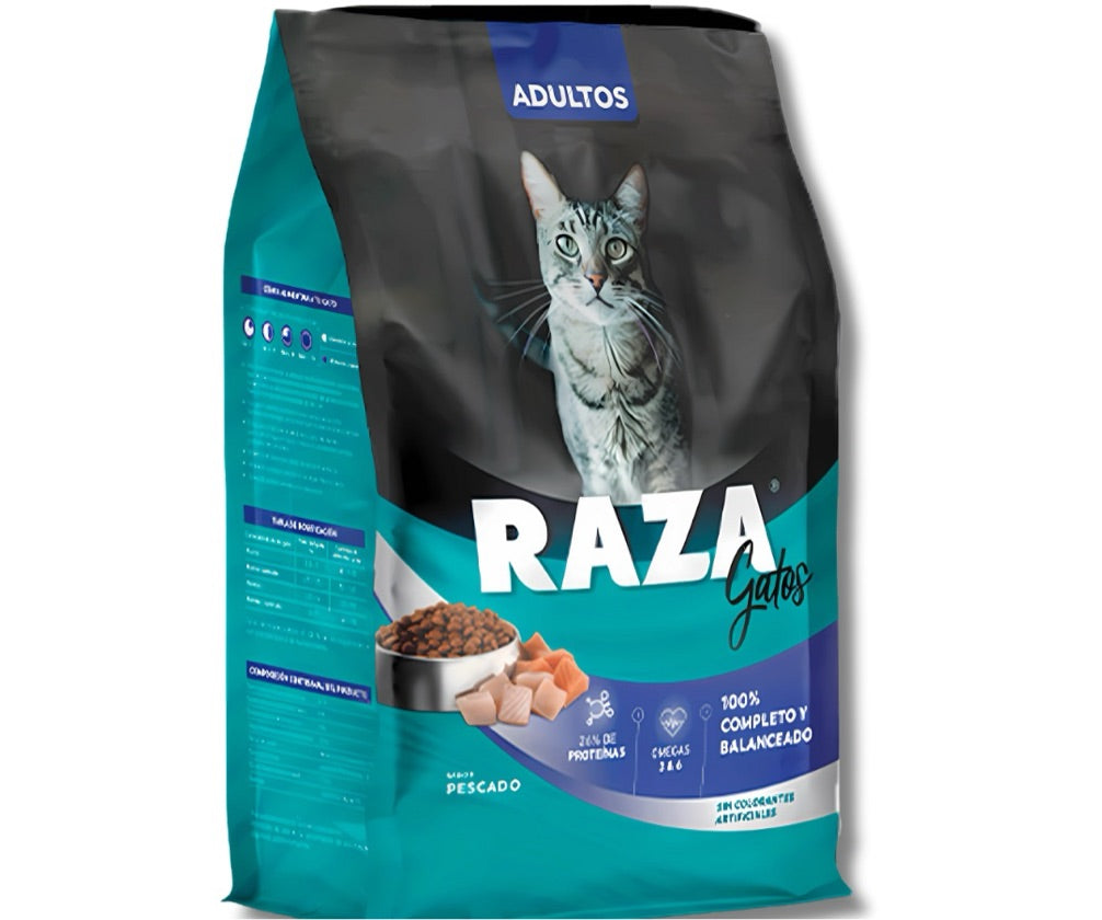Raza Gato Pescado 15k