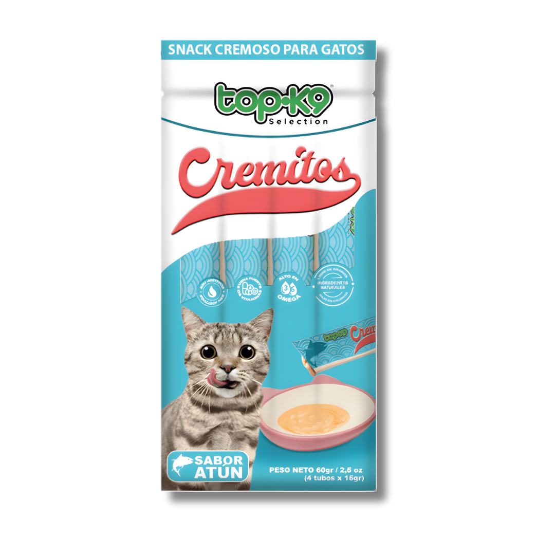 Snack Cremitos Sabor Atún 4x15gr
