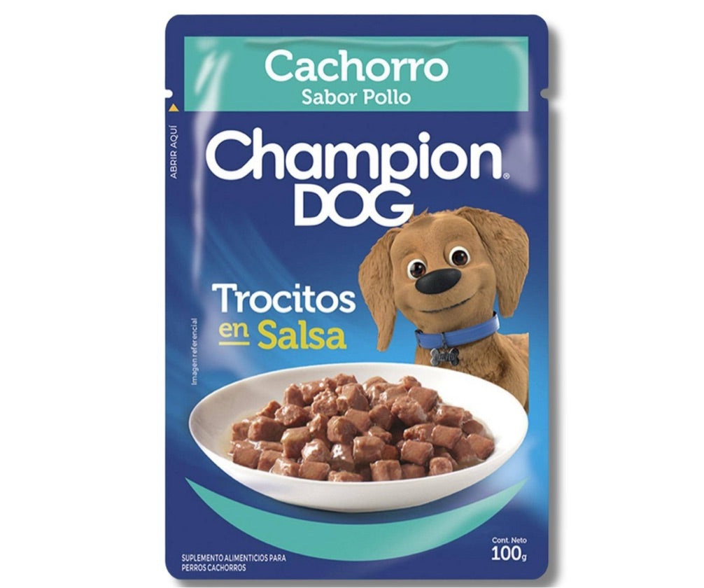 Champion Dog Cachorro Pouch 100gr