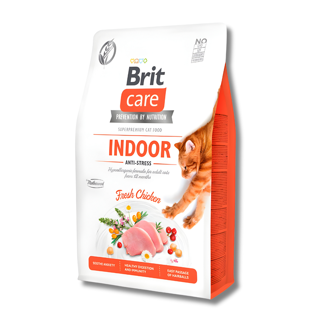 Brit Care Gato Indoor Anti Stress Chicken 2KG