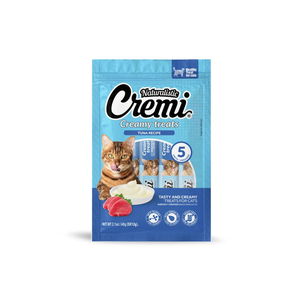 Naturalistic Cremi Tuna Recipe 60 g snack cremoso para gatos