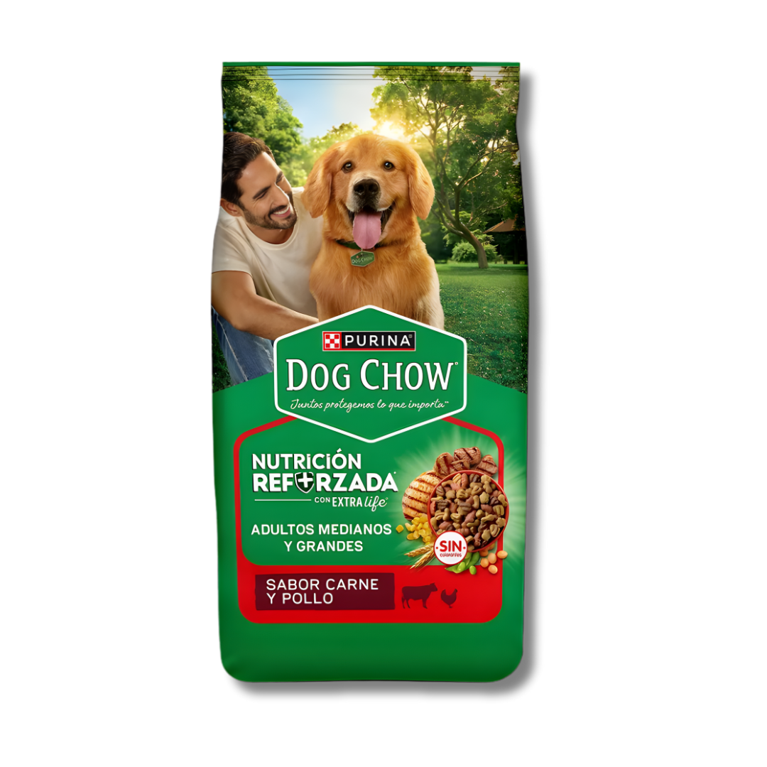 Dog Chow Adultos Medianos y Grandes 19,5kg