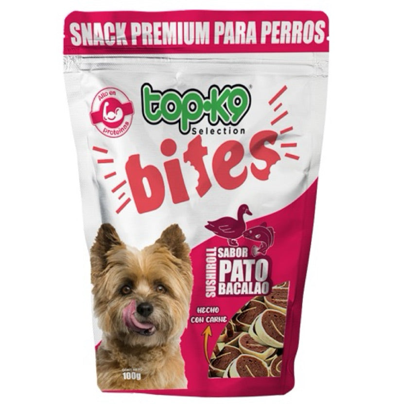 Bites Sushiroll Pato/Bacalao 100gr