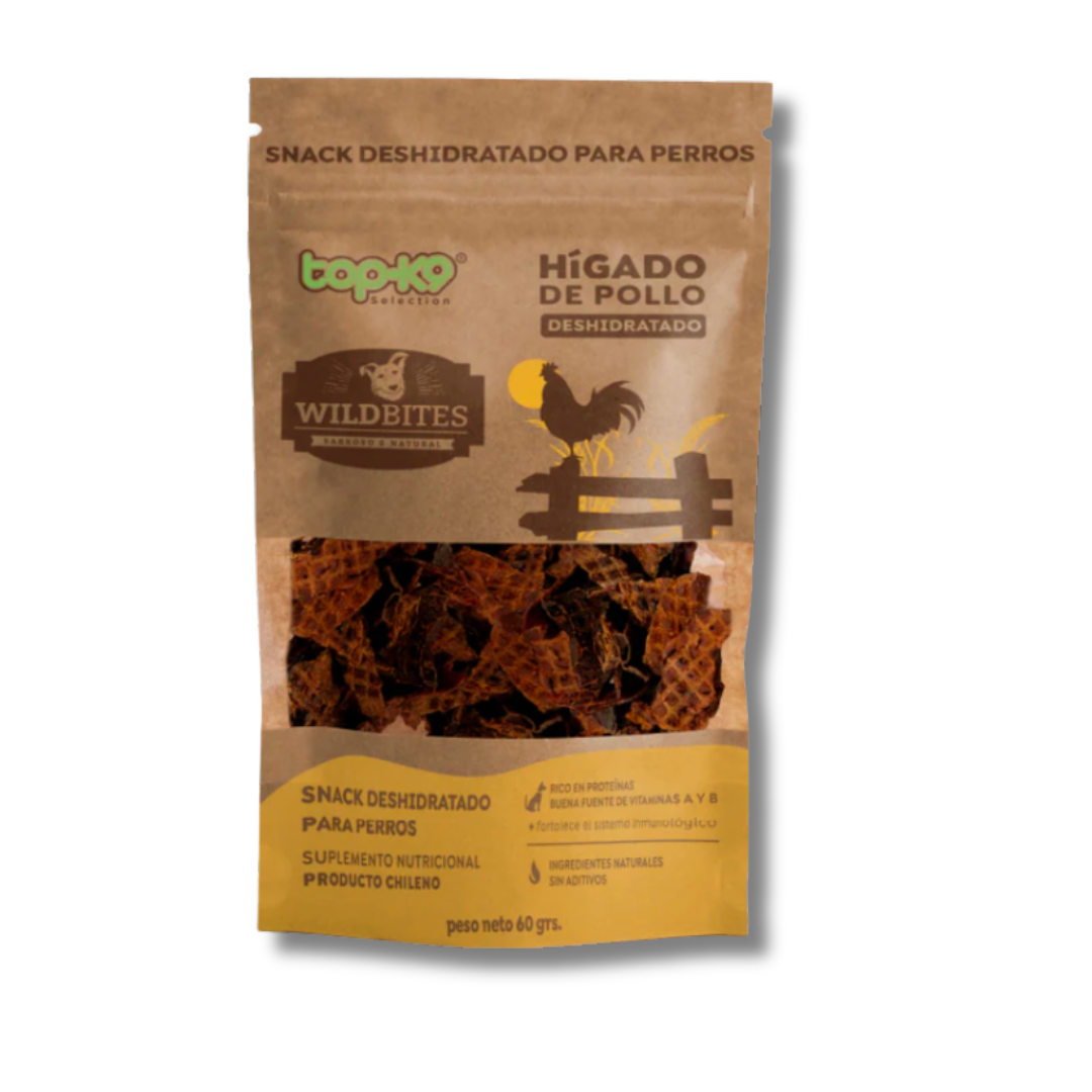 Hígado de Pollo Wild Bites 60gr