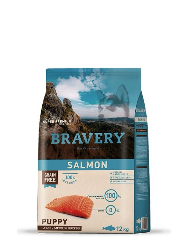 Bravery Salmon Puppy 12kg