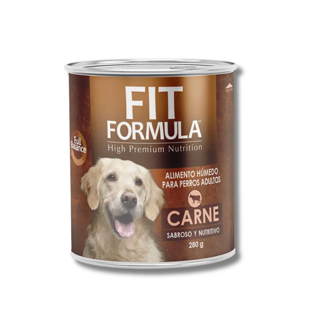 Lata Fit Formula Perro Carne 290g