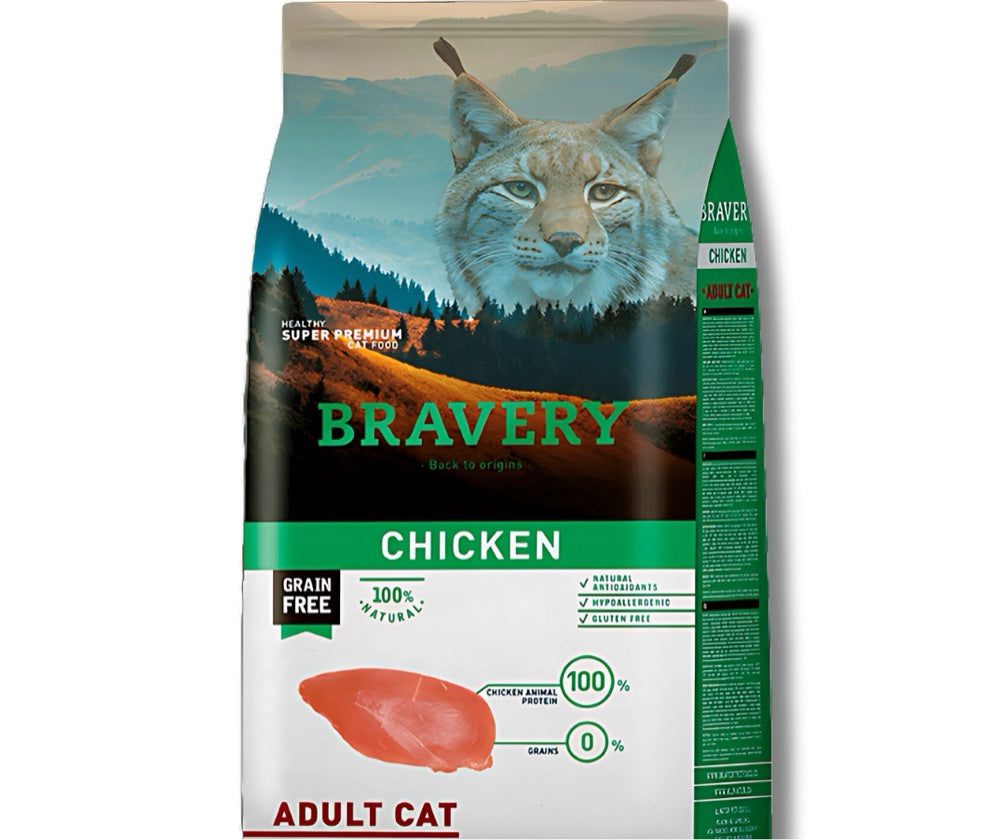 Bravery Chicken Adult Cat 2kg