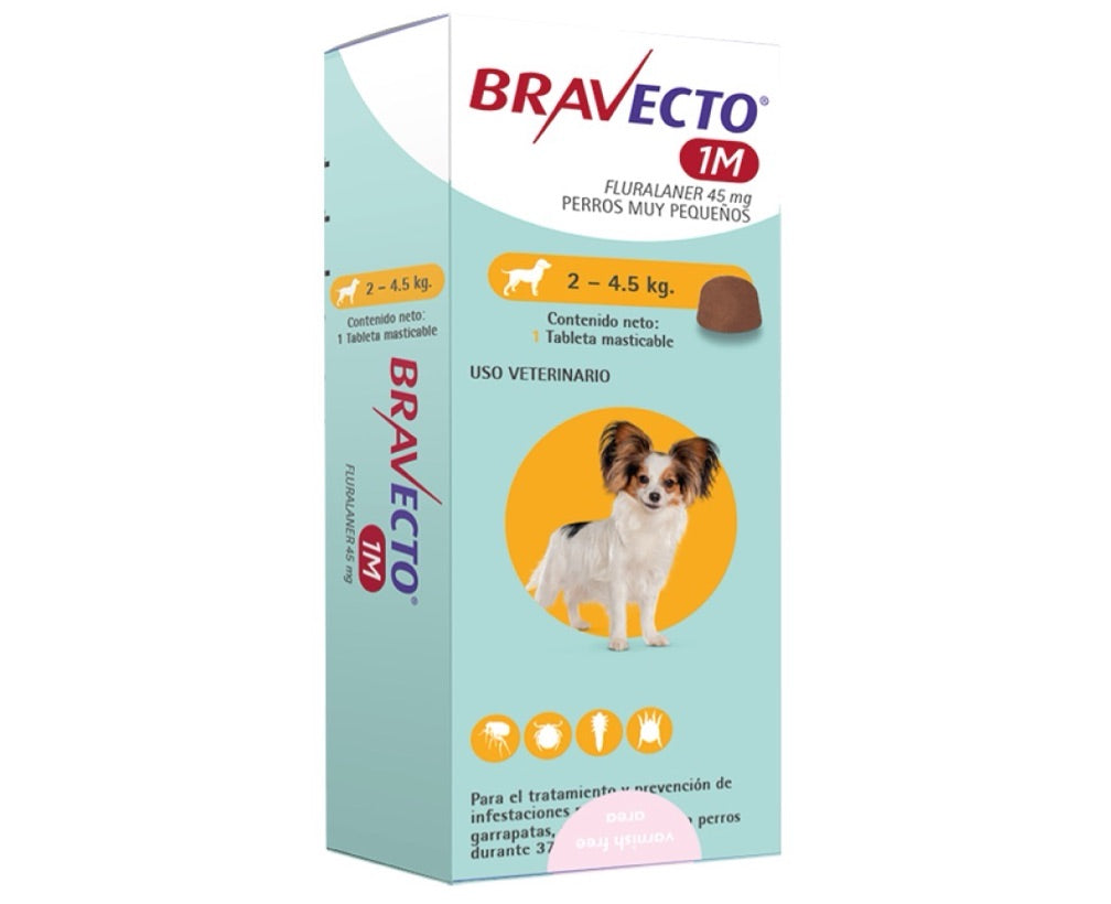 Bravecto 2-4.5k 1Mes
