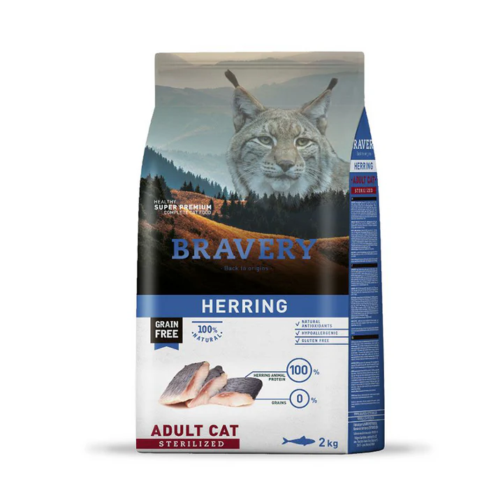 Bravery Herring Adult Cat 2kg