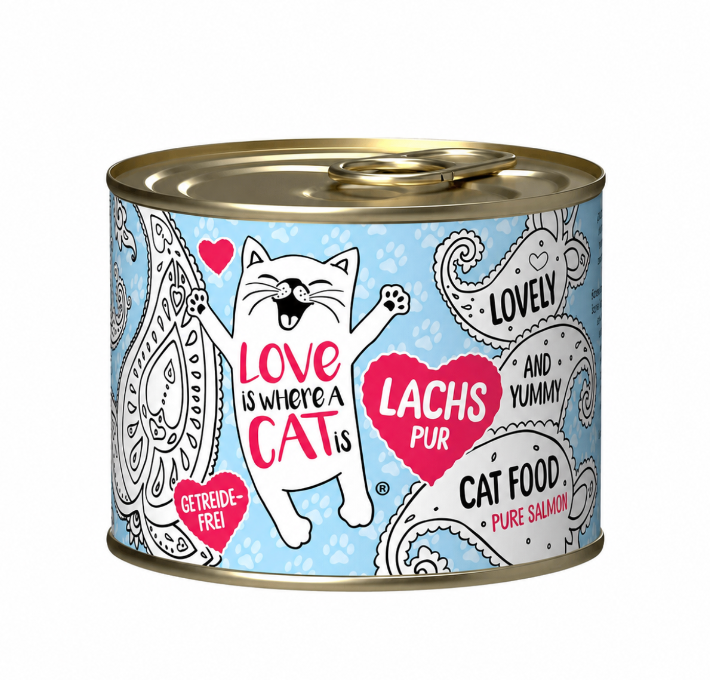 Love is Where a Cat is Salmon 190 gr