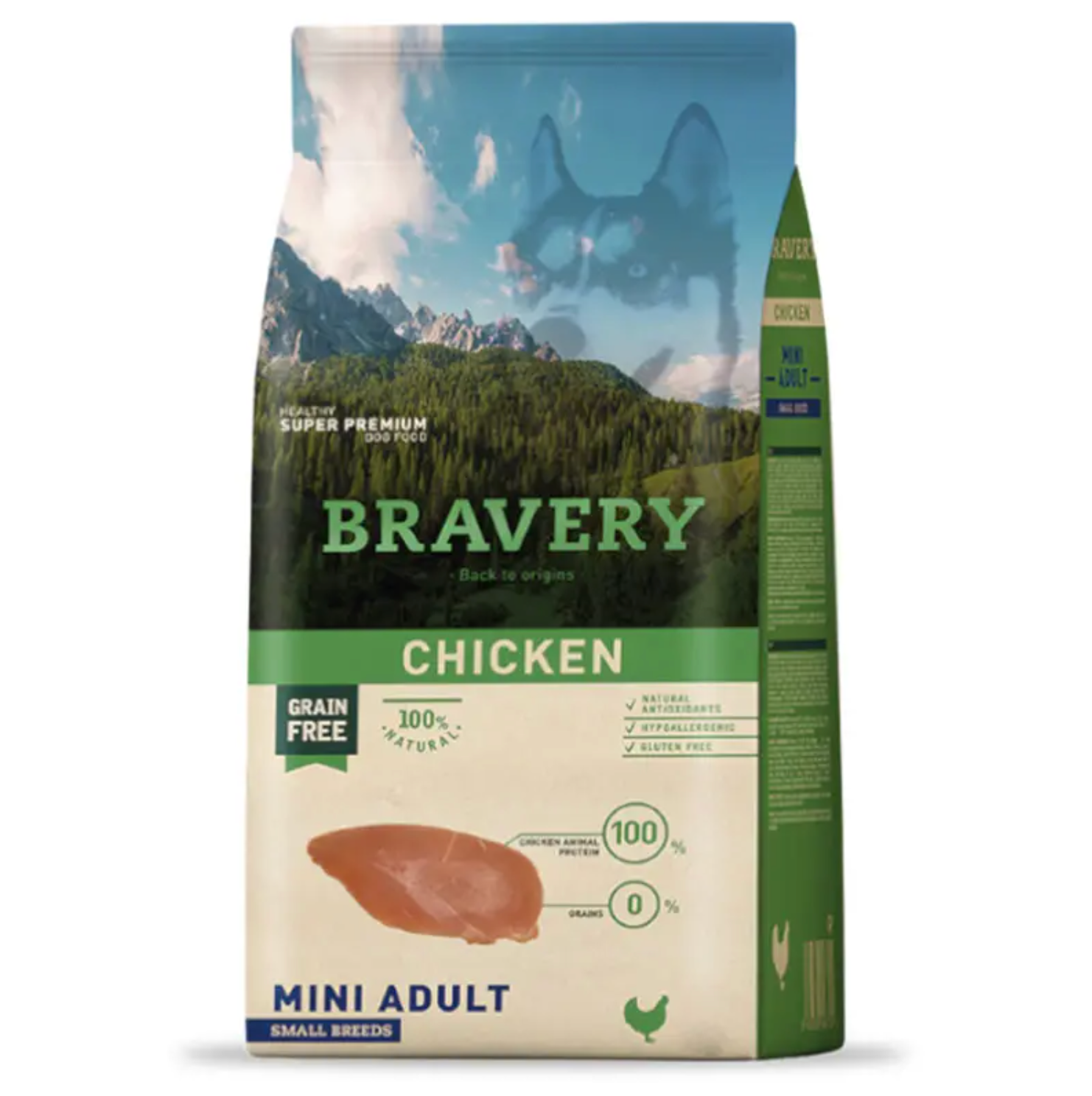 Bravery Chicken Mini Adulto 7kg