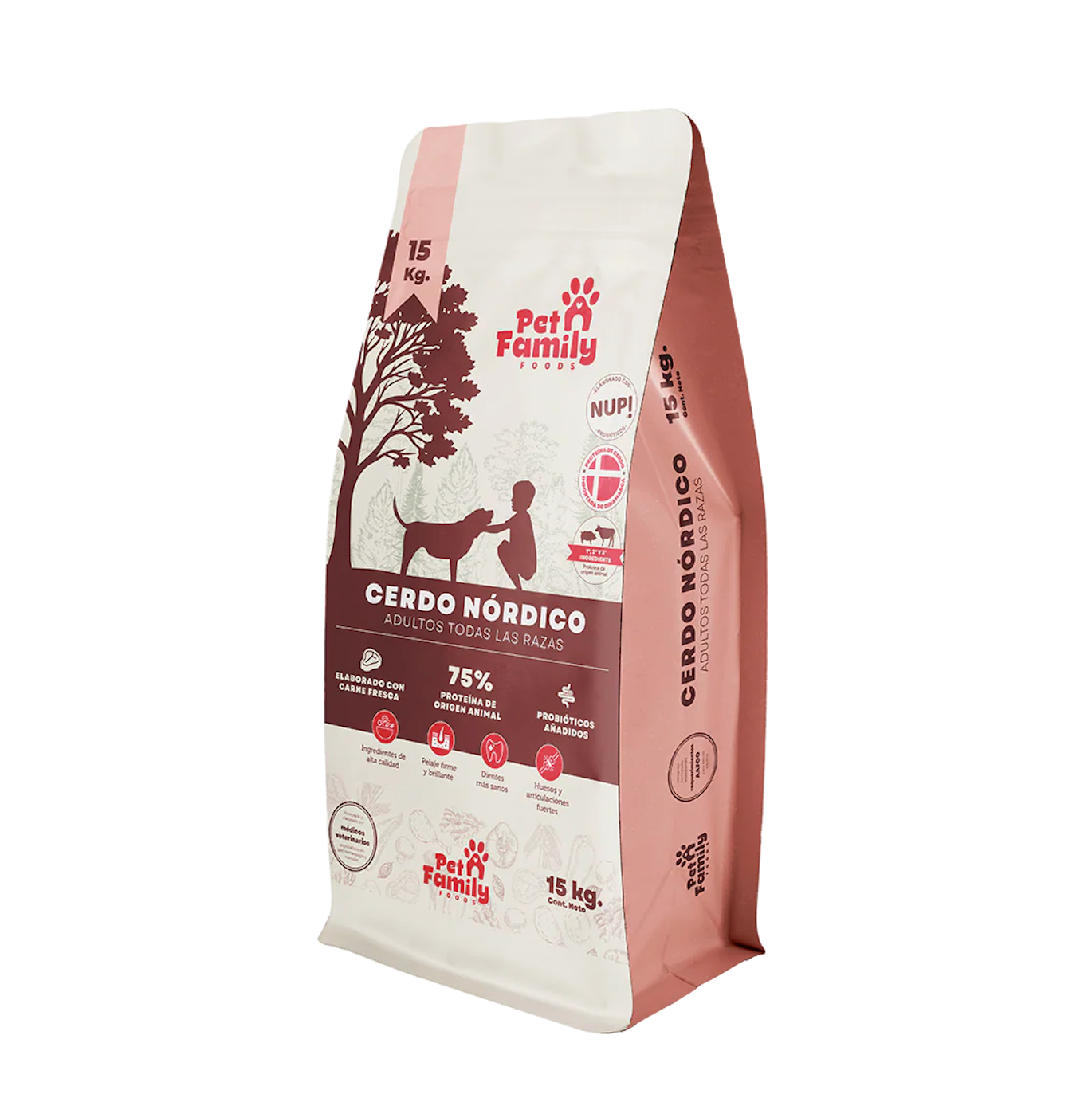 Pet Family Todas las Razas Cerdo Nordico 15kg