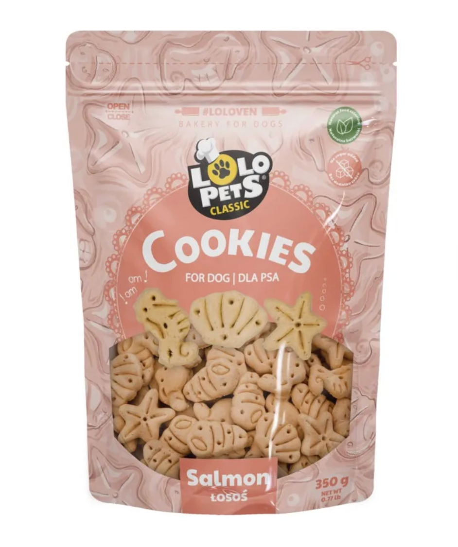Lolo pets Galleta Salmon M 350gr