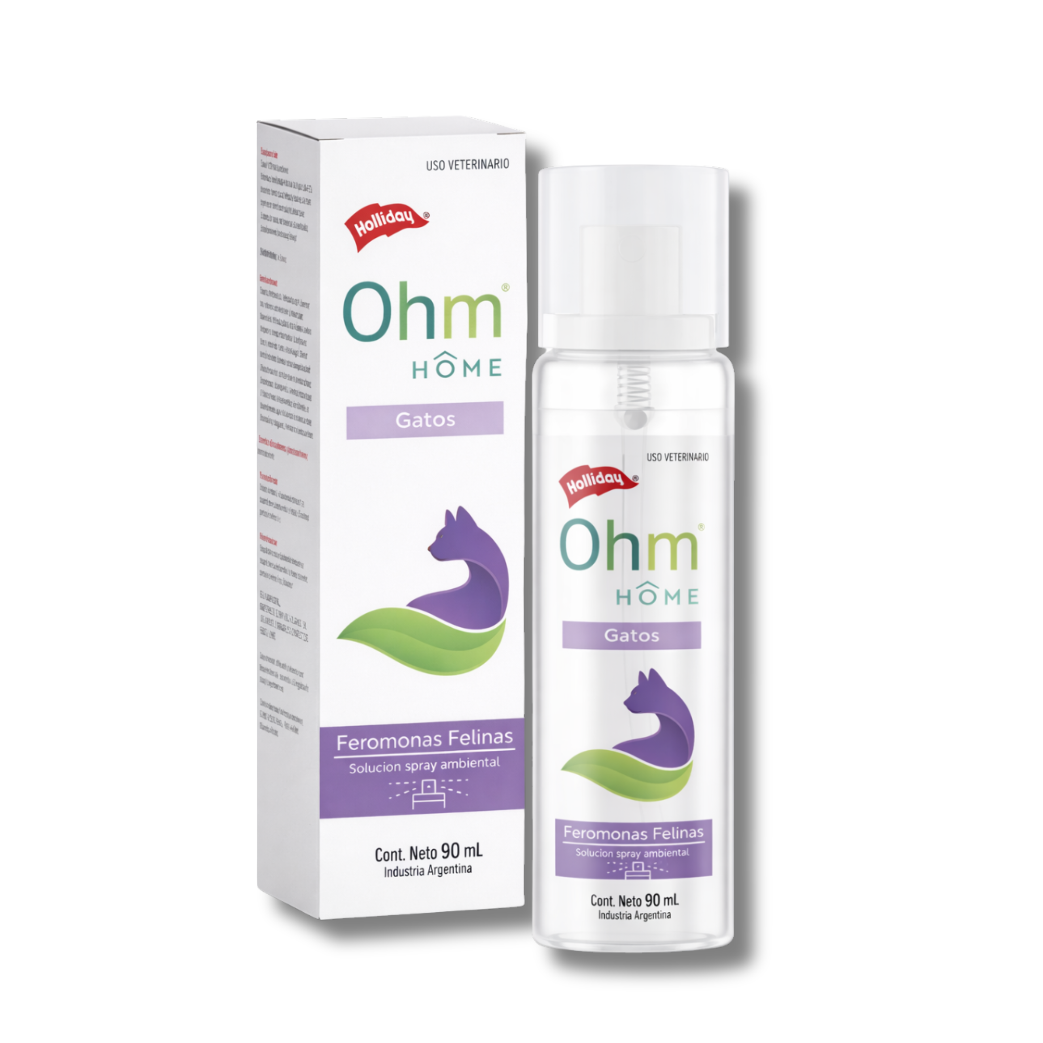 Ohm Home Gato Spray  90 ml – Feromonas Marca Holliday