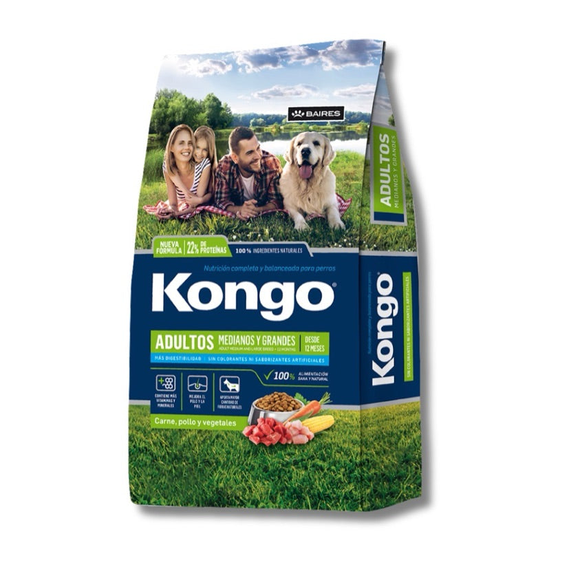 Kongo adulto 21+3Kg