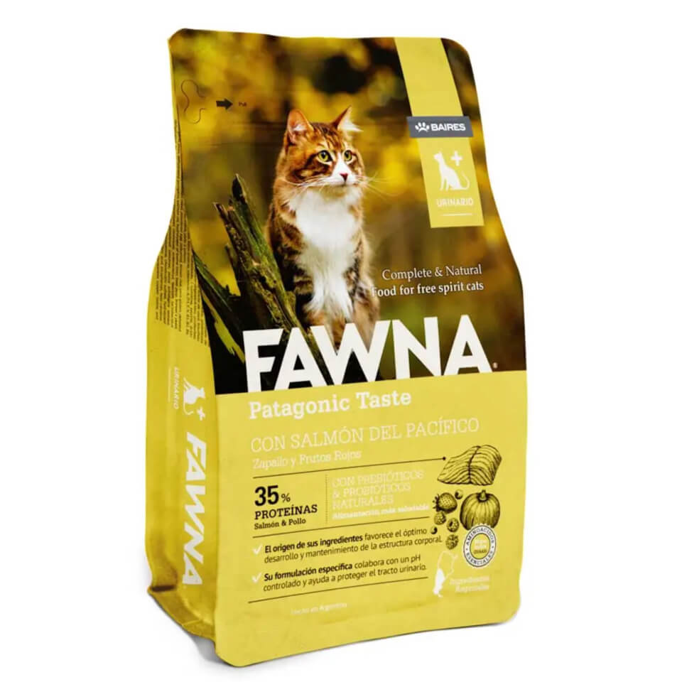 Fawna Patagonic Taste Gato Urinario Salmón del Pacífico 3kg