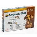 Simparica 20 mg 5,1 a 10 kg 1 Comprimido