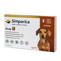 Simparica 20 mg 5,1 a 10 kg 3 Comprimidos