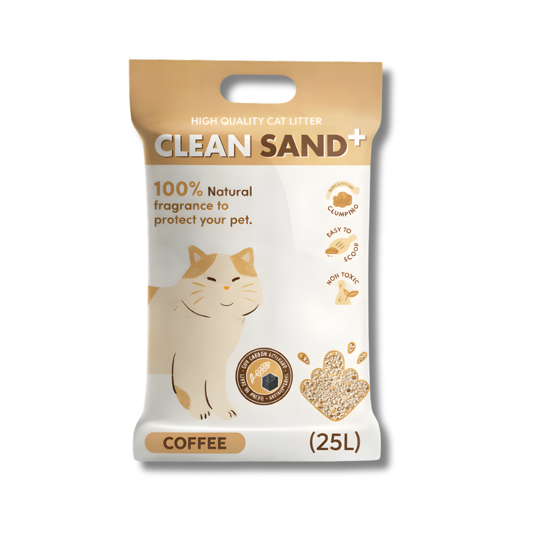 Arena sanitaria Café Cleand Sand+ 20Kg
