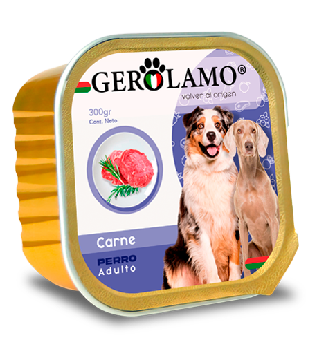 Gerolamo Tarrina Perro Carne 300gr