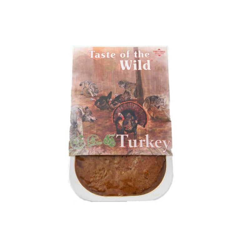 Taste of the Wild Tray Turkey Bandeja 390 g